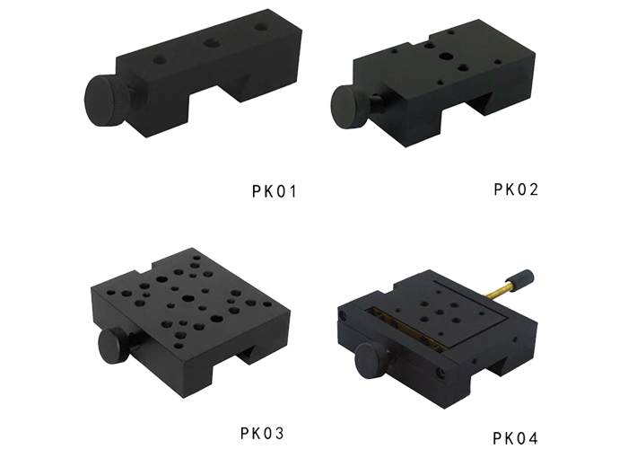 光学滑块 滑台 PK系列 燕尾结构 与PG01系列滑轨配合使用 可锁紧
