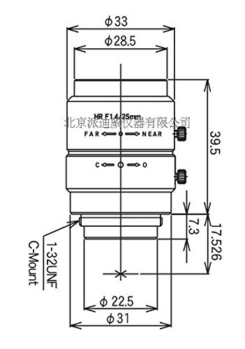 kowa 镜头 物镜 LM25JCM 显微镜物镜