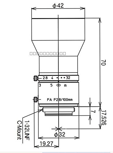 LM100JC kowa 镜头 物镜 显微镜物镜