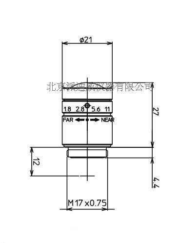 kowa物镜 LM3NF 3mm 显微镜物镜