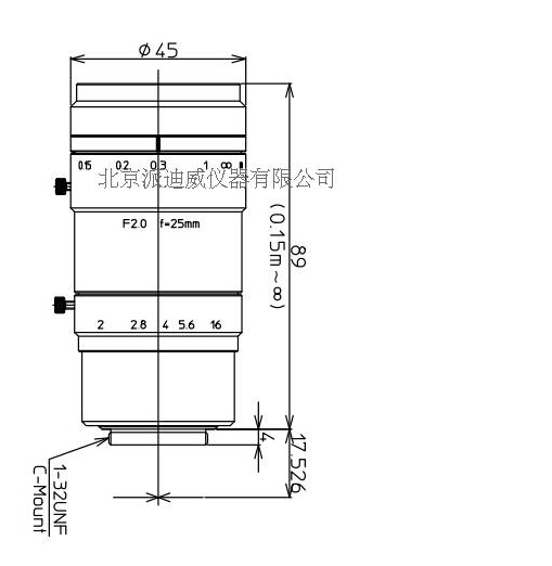 kowa 镜头 物镜 LM25XC 显微镜物镜