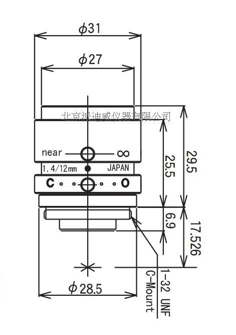 kowa 镜头 物镜 LM12NCL 显微镜物镜