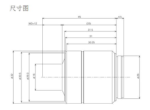 奥林巴斯 明暗视场用平场消色差物镜 MPLN-BD