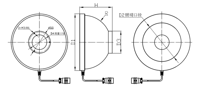 HX-65 漫反射灯 防反光灯