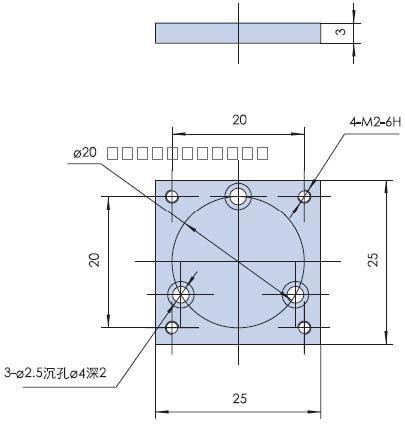 PB14底板 光学台移动架 光学平台滑动块 连接板 固定板 固定块