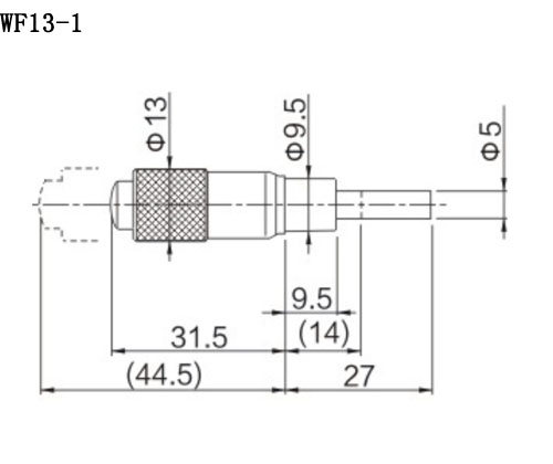 PDV派迪威 WF6.5微分头 测量尺 测微头