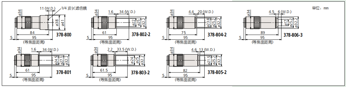 三丰物镜Mitutoyo物镜/亮视场MPlanApo和MPlanApoSL现货