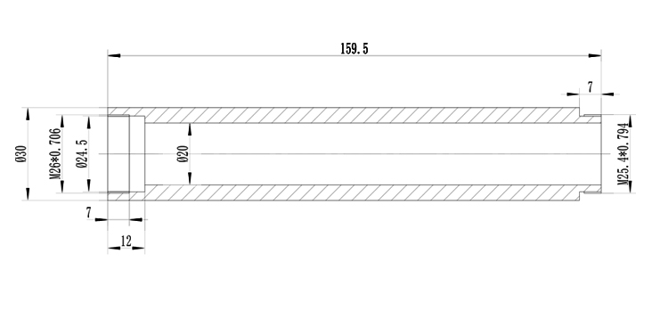 派迪威 显微物镜转接筒 整体多功能组合显微镜架 WZ-25.4