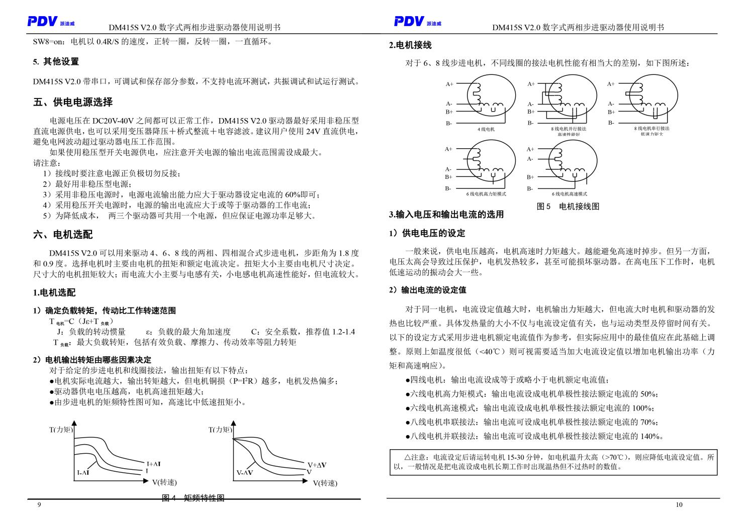 DM415S/DM542S型数字式两相步进电机驱动器 驱动卡 可配用各式电动平台