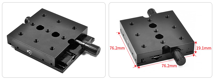 X轴线性平移台精密手动下驱动调台PT-SD70