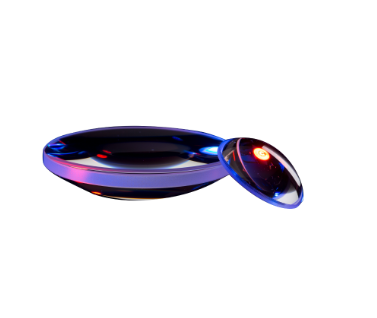 H-K9 平凸透镜 单层氟化镁增透膜