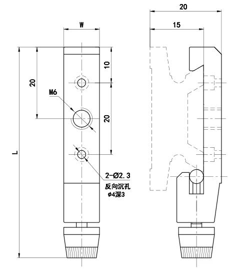 滑台 滑块 HT-（311、313、314）DG-（303、304）