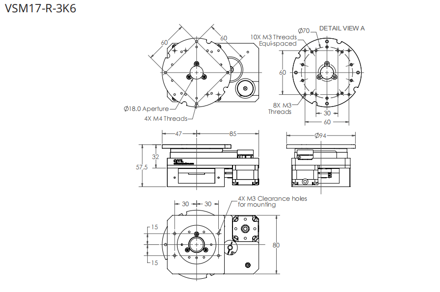 VSM17-R高真空旋转台直线运动平台真空度1x10^(-10)mBar温度200°英国AML VSM17-R高真空旋转台直线运动平台真空度1x10^(-10)mBar温度200°英国AML