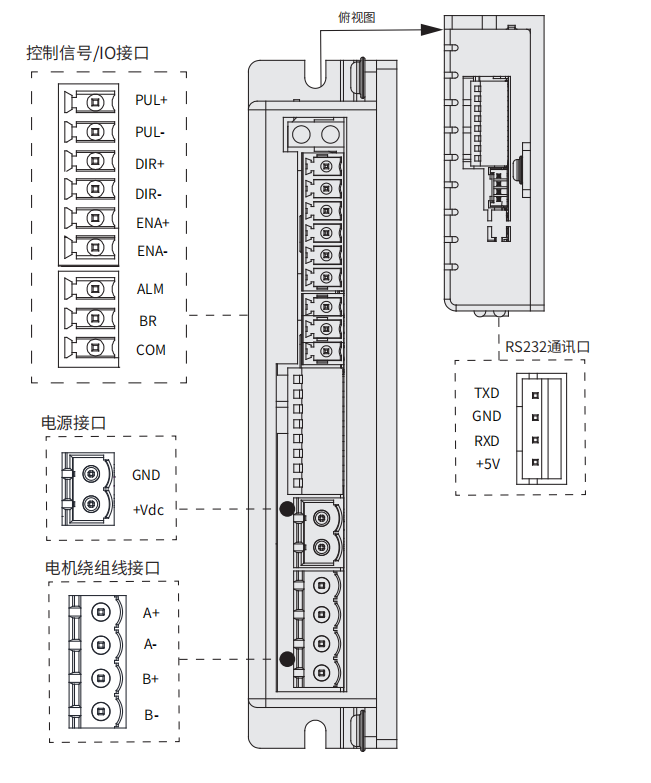 86电机用驱动器 脉冲式