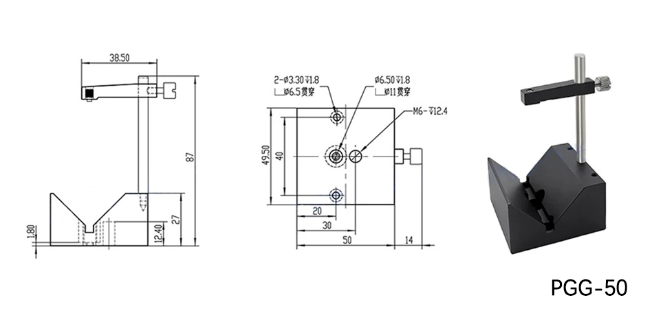 圆柱加持器 V型夹持器 激光器固定架 V形调整架安装座 圆柱加持器 V型夹持器 激光器固定架 V形调整架安装座