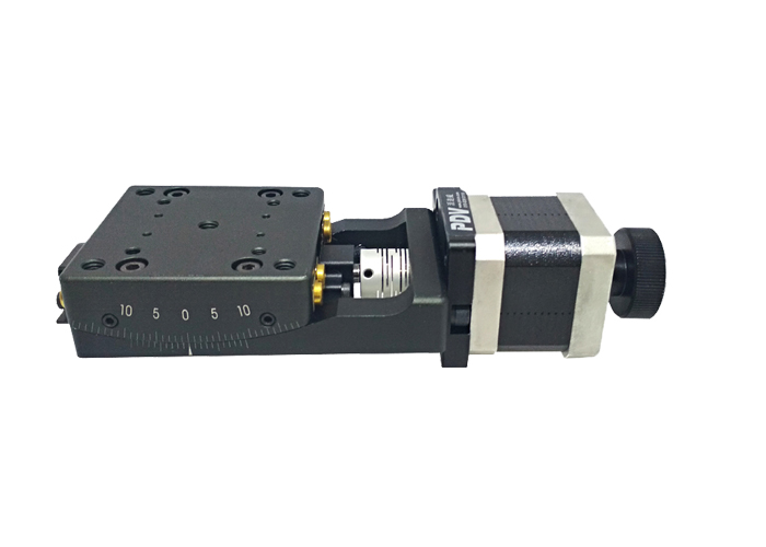 PJ110-10 精密型电动角位台（蜗轮蜗杆）移动平台 定位台 ±10度
