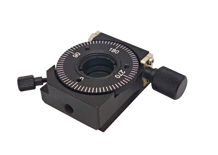 PT-SD202精密型手动旋转台 角度调整台 中心孔M14X1,可装卡镜片