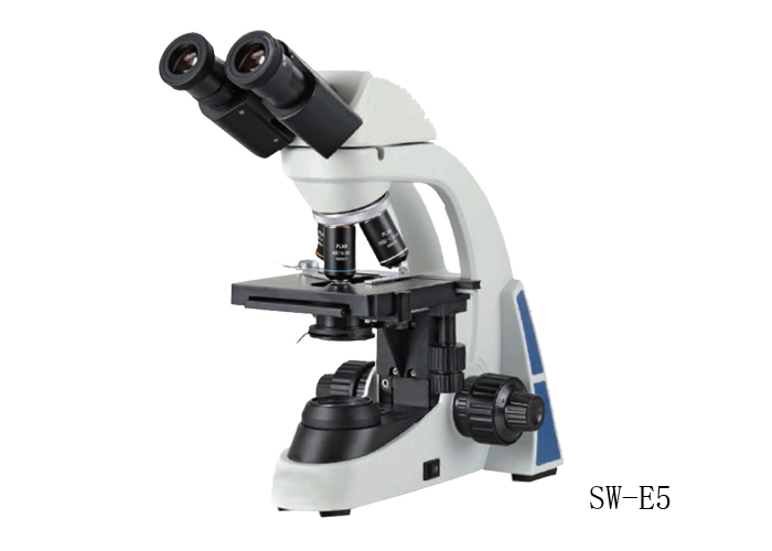 生物显微镜 SW-E5 双目显微镜2500元 SW-E5S 三目显微镜 3200元