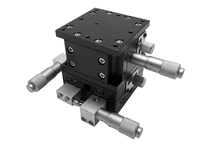 XYZ三轴位移台精密位移平台多维平台升降台手动平移台