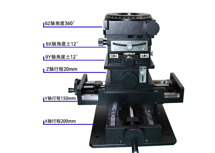 六维调节平台 六轴干涉仪调整架 六轴镜架 SDZ-608M