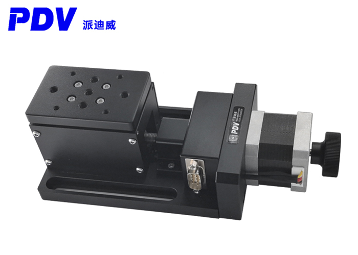 PT-GD404电动升降台 电动升降架 Z轴精密位移台 电动升降机行程10