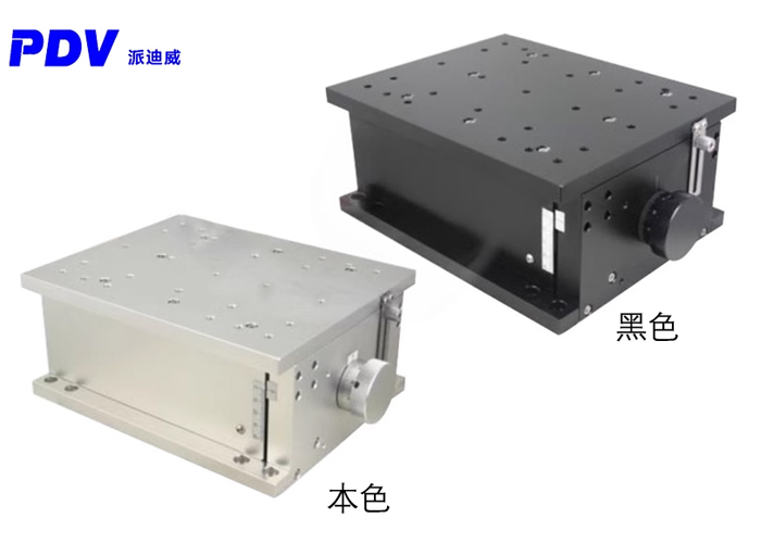 PT-GD198电动丝杆调节台式升降台 楔形平台 Z轴升降台 行程40MM