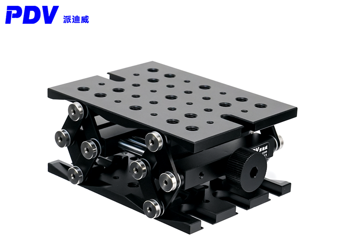 Z轴剪式升降台手动精密微调位移台 PT-SD415 Z轴剪式升降台手动精密微调位移台 PT-SD415