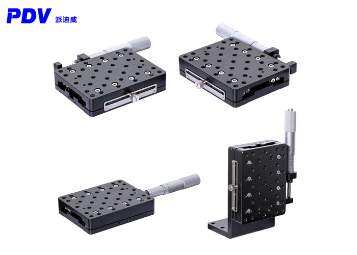 PT-SD115精密平移台行程50mm交叉滚柱导轨台面尺寸90×115 PT-SD115精密平移台行程50mm交叉滚柱导轨台面尺寸90×115