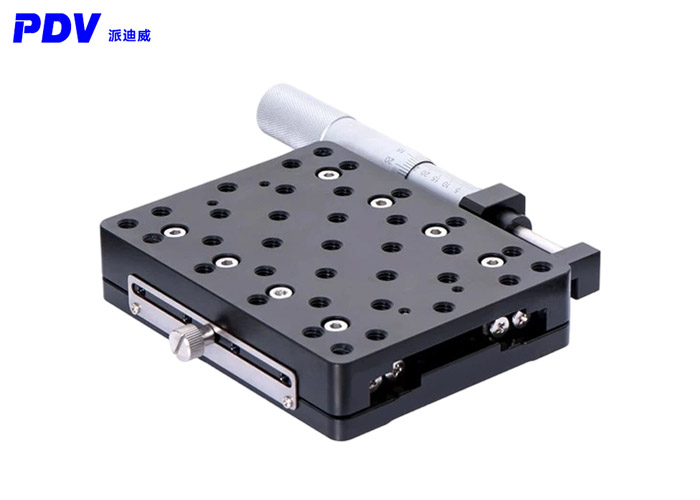 PT-SD115精密平移台行程50mm交叉滚柱导轨台面尺寸90×115 PT-SD115精密平移台行程50mm交叉滚柱导轨台面尺寸90×115