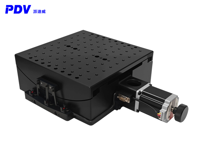精密型电动角位台大负载150kg大台面280*280mm弧度台正负5度俯仰