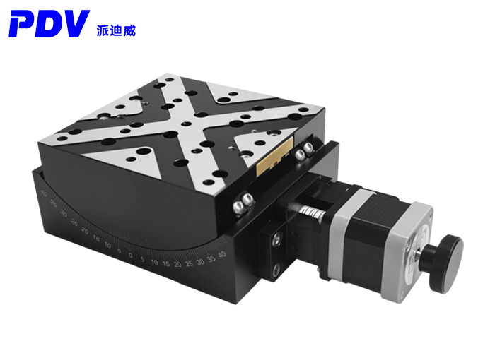 PT-GD145高精度电动角度俯仰台 蜗轮蜗杆大行程大负载位移滑台 PT-GD145高精度电动角度俯仰台 蜗轮蜗杆大行程大负载位移滑台