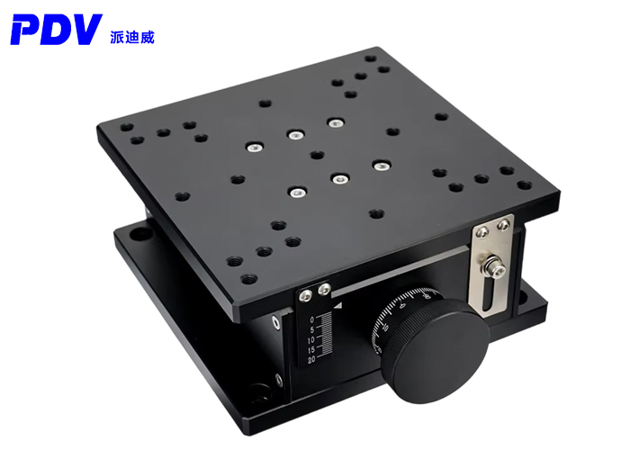 高精度Z轴手动升降台楔形一维高度调节精密微调位移台PT-SD512