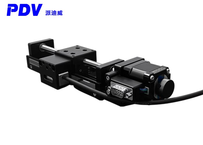 PT-GD4040高精度电动平移台 小尺寸光栅尺位移台行程80mm