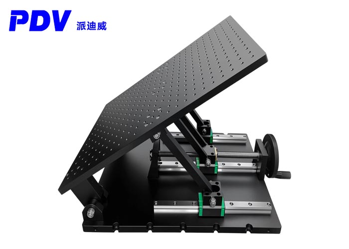 手动倾斜台角度调节平台倾角工作台承载100公斤  PT-QX460