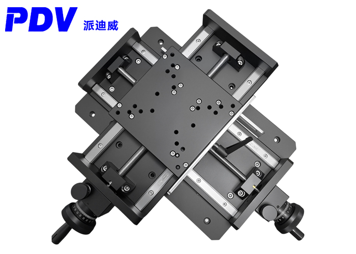 精密XY两维手动调节台 XY轴位移台 滑台PT-SD190 精密XY两维手动调节台 XY轴位移台 滑台PT-SD190